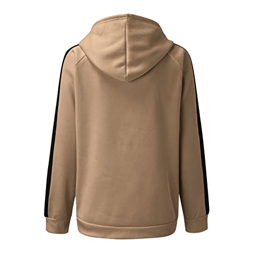 Zip Up Hoodies for Women UK Oversized Y2K Fleece Lightweight Sweatshirts Long Sleeve Ladies Girls Plus Size Hooded Cardigans Tops Plain Trendy Casual Drawstring Pockets Jackets Pullover